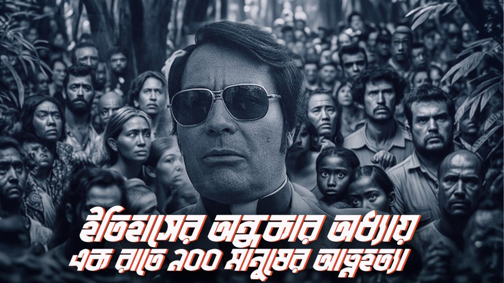 Read more about the article জিম জোন্স এবং তার জোন্সটাউন : ইতিহাসের অন্ধকার অধ্যায়